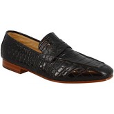 Leonardo Shoes  Herrenschuhe TAORMINA COCCODRILLO NERO