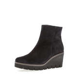 Gabor Plateau Stiefeletten Rauleder blau Plateau-Stiefeletten blau Damen