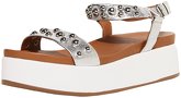 INUOVO Plateausandaletten Leder