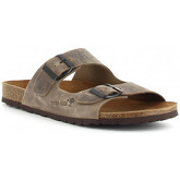 Interbios  Pantoffeln 9560 taupe