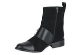 Stiefelette im Materialmix