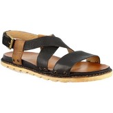 Leonardo Shoes  Sandalen 447003 NERO LEGNO