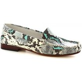 Leonardo Shoes  Sandalen 318 PITONE CELESTE