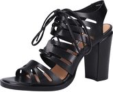 Bronx High-Heel-Sandalette Leder