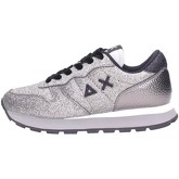 Sun68  Sneaker - Ally solid glitter argento Z40209-44