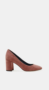 Pumps mit Blockabsatz