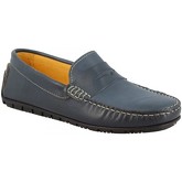 Leonardo Shoes  Herrenschuhe 503 VITELLO AZZURRO