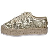 Francescomilano  Sneaker sneakers platin textil paillettes BS77