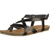 Blowfish Zehensteg T-Steg-Sandalen schwarz Damen