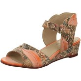 Simen  Sandalen Sandaletten Sandalette mit Keilabsatz 1308A-ROSA