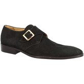 Leonardo Shoes  Herrenschuhe 201 CAMOSCIO NERO