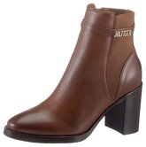 TOMMY HILFIGER High-Heel-Stiefelette BLOCK BRANDING HIGH HEEL BOOT