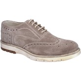 Ossiani  Herrenschuhe elegante beige wildleder BT867