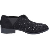 Francescomilano  Damenschuhe slip on schwarz wildleder strass BX343