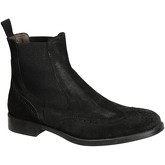 Leonardo Shoes  Herrenstiefel 248-4965 VELOUR NERO
