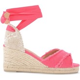 Castaner  Sandalen Keilsandaletten Bluma in Canvas Fuchsia