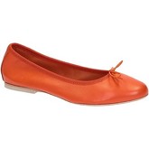 Leonardo Shoes  Ballerinas 6087 CUOIO NAPPA ARANCIO