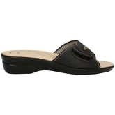 Tiglio  Pantoffeln TIG184 Ciabatta Damen SCHWARZ