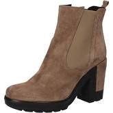 Angelo Bervicato  Ankle Boots stiefeletten beige wildleder AD477