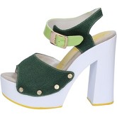 Suky Brand  Sandalen sandalen grün textil lack AB314