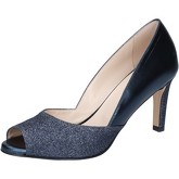 Guido Sgariglia  Sandalen pumps blau glitter leder BZ310