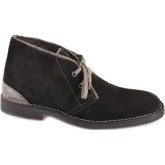 Café Noir  Herrenstiefel SCARPONCINO MARRONE TESTA DI MORO PELLE SCAMOSCIATA
