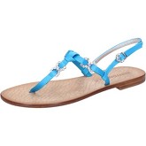 Eddy Daniele  Sandalen sandalen hellblau satin swarovski aw32