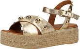 INUOVO Plateausandaletten Leder