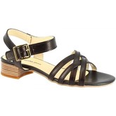 Leonardo Shoes  Sandalen M 45 VACCHETTA NERO