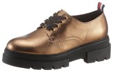 TOMMY HILFIGER Schnürschuh RUGGED CLASSIC METALLIC SHOE