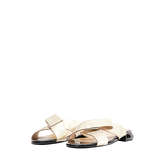 RISA Sandale Klassische Sandalen gold Damen