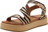 INUOVO Plateausandaletten Leder