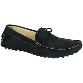 Leonardo Shoes  Herrenschuhe 502 CAMOSCIO BLU PIOLI