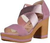GADEA High-Heel-Sandalette Leder/Textil