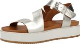 INUOVO Plateausandaletten Leder