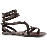 Gianluca - L'artigiano Del Cuoio  Sandalen 564 D MORO CUOIO