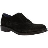 Leonardo Shoes  Herrenschuhe 1006-1 CAMOSCIO NERO