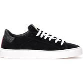 Hide jack  Sneaker Sneaker Essence Oil in Veloursleder mit rotem Fersenelement