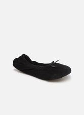 Sarenza Wear - Chaussons Ballerines Velours Femme - Hausschuhe, schwarz
