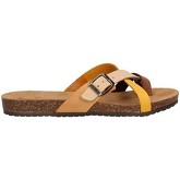 Morbicomoda  Zehentrenner 182138 Flops Damen MOKA MUSTARD HAZELNUT