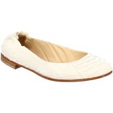Leonardo Shoes  Ballerinas 210 PITONE BIANCO