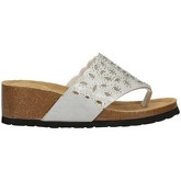 Natural Bio  Zehentrenner PIKA Flops Damen SILBER