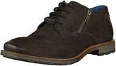 bugatti Schnürschuh Veloursleder