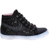 Fiori Di Picche  Turnschuhe sneakers schwarz Samt paillettes BX345