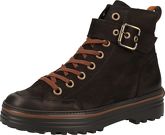 Paul Green Schnürstiefelette Nubukleder