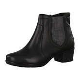 Jana Chelsea Boots schwarz Damen