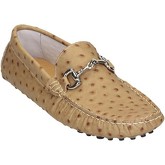 Leonardo Shoes  Herrenschuhe 504 STRUZZO BEIGE