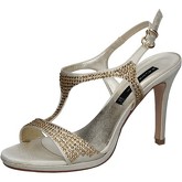 Bacta De Toi  Sandalen sandalen platin satin strass BY95