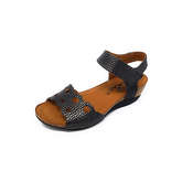 TakeMe Sandalen/Sandaletten Keilsandaletten grau Damen