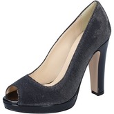 Olga Rubini  Pumps pumps schwarz textil silber BY328